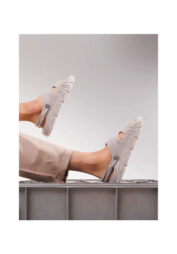 Bacca Bucci Grey Reactor Slides – Ultra-Light All-Terrain EVA Sliders for Men | Best Price UAE